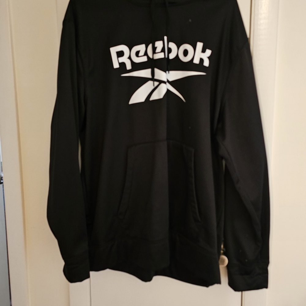 Reebok Men's Black Pullover Hoodie